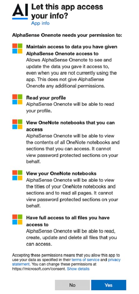 OneNoteInfo